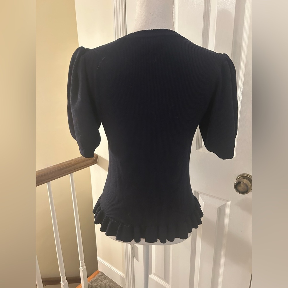 Voy Knit Top with Bow Embellishment NWOT! - Picture 6 of 12